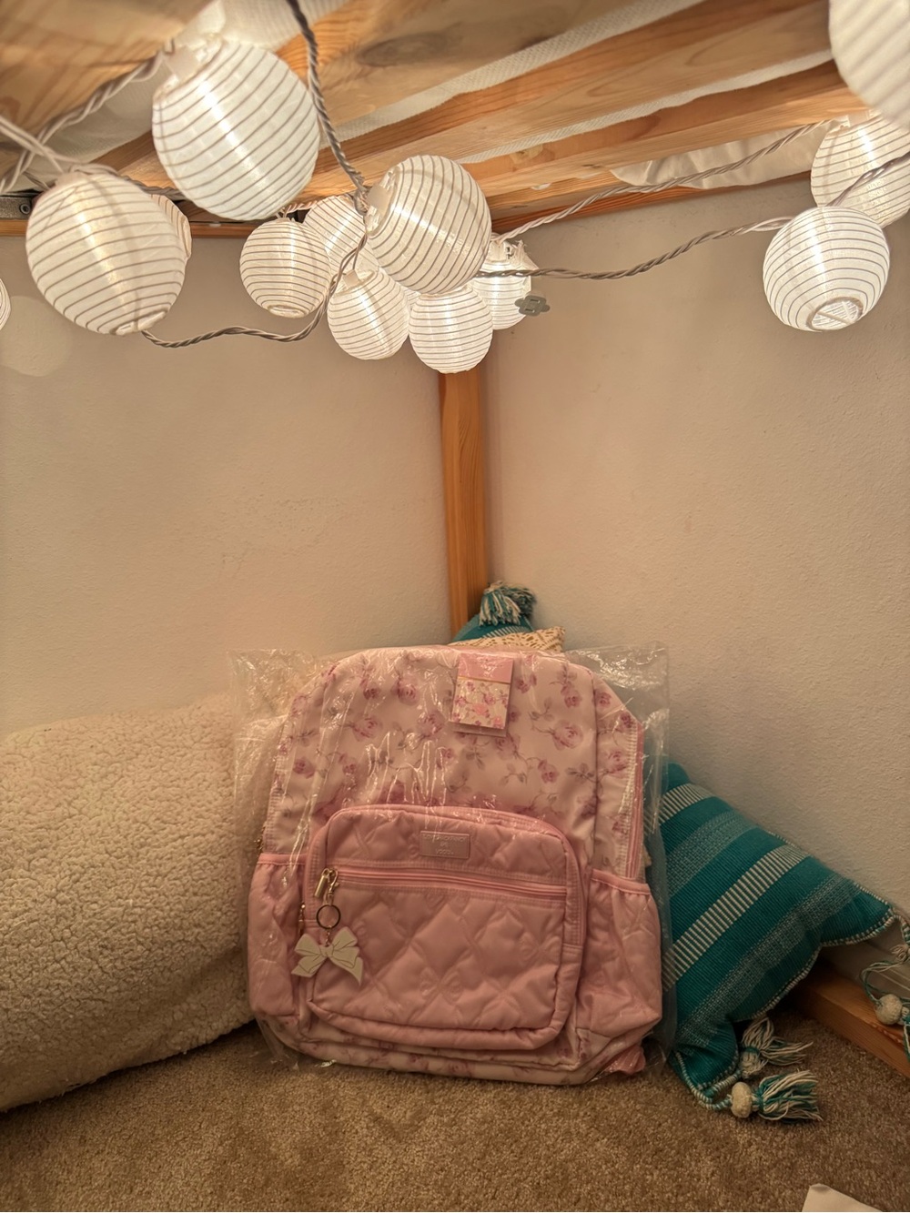 LoveShackFancy × Target - Yoobi Ribbon Rosa Backpack Sterling
Dusk